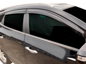 Хром нижние молдинги окон Hyundai ix35 (10-15) 4