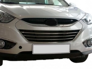 Хром накладки на решётку Hyundai ix35 (10-15) 4
