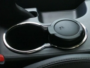 Хром накладка на подстаканник Hyundai ix35 (10-15) 3