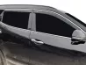 Дефлектори вікон Hyundai Santa Fe III (DM; 12-18) - Hic (з хром молдингом) 4