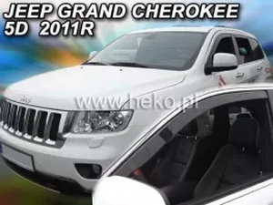 Дефлектори вікон Jeep Grand Cherokee IV (WK2; 11-21) - Heko (вставні) 3