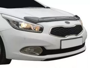 Дефлектор капота Kia Ceed II (JD; 12-18) - Cappafe 3