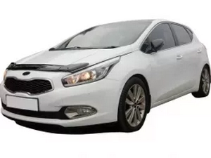 Дефлектор капота Kia Ceed II (JD; 12-18) - Cappafe 4