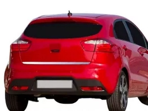 Хром на кромку багажника Kia Rio III (UB; 11-17) Хетчбек, Седан 3