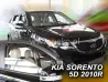 Дефлектори вікон Kia Sorento II (XM; 09-16) - Heko (вставні) 3