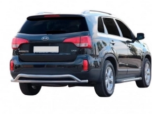 Защита задняя Kia Sorento II (XM; 13-15) - труба двойная 4
