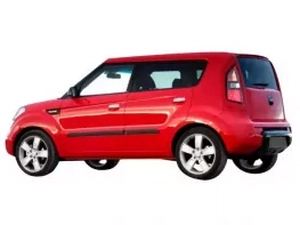 Хром накладки на ручки Kia Soul I (AM; 08-13) 4