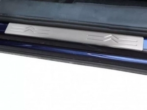 Накладки на пороги Citroen C4 II (N; 10-18) - Omsa 3