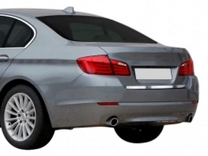 Хром на кромку багажника BMW 5 F10 (10-17) Sedan 4