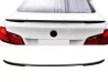 Спойлер багажника BMW 5 F10 (10-17) - M-Performance стиль (чорний) 1