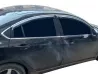 Дефлектори вікон Mazda 6 II (GH; 07-12) Sedan - Hic (з хром молдингом) 3