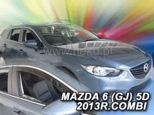Дефлекторы окон Mazda 6 III (GJ; 13-) Универсал - Heko (вставные) 3