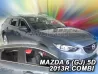 Дефлектори вікон Mazda 6 III (GJ; 13-) Універсал - Heko (вставні) 4