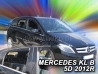 Дефлектори вікон Mercedes B W246 (12-18) - Heko (вставні) 4