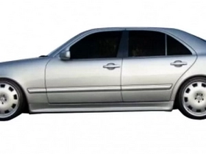 Накладки на пороги Mercedes E W210 (95-99) 5