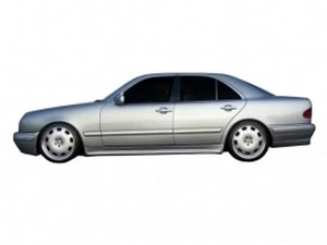 Накладки на пороги Mercedes E W210 (95-99) 6