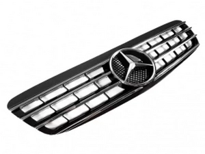 Решётка Mercedes S W220 (95-02) - CL (черная) 2