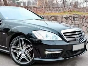 Решітка Mercedes S W221 (09-13) рестайлінг - S65 AMG 4