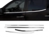 Хром нижні молдинги вікон Mitsubishi L200 IV (06-15) 4D 1
