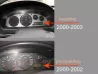 Кільця в щиток приладів Nissan Almera II (N16; 00-03) 4