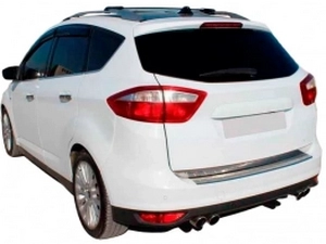 Накладка на задній бампер Ford C-Max II (10-19) 4