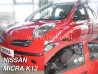 Дефлектори вікон Nissan Micra III (K12; 02-11) 5D - Heko (вставні) 4