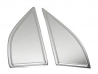 Хром накладки на трикутники дзеркал Nissan Navara III (D40; 05-14) 1