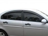 Дефлектори вікон Nissan Primera P12 (02-08) Sd/Ltb - Hic (накладні) 4