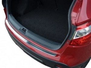 Накладка на задний бампер Nissan Qashqai J10 / +2 (07-13) - Omsa 4