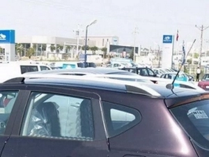 Рейлинги Nissan Qashqai I (J10; 07-13) - Skyport (серые) 3