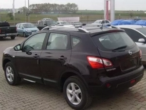 Рейлинги Nissan Qashqai I (J10; 07-13) - Skyport (серые) 4