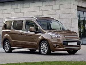 Хром накладки на решётку Ford Connect II (14-19) 4