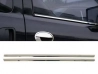 Хром нижні молдинги вікон Opel Combo C (01-11) 1