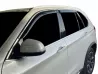 Дефлектори вікон BMW X5 F15 (13-18) - Hic (з хром молдингом) 3