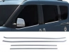 Хром нижні молдинги вікон Opel Combo D (11-17) 1