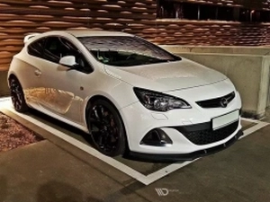 Спліттер передній Opel Astra J OPC (09-) 4