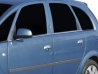 Хром нижні молдинги вікон Opel Meriva A (03-10) 4