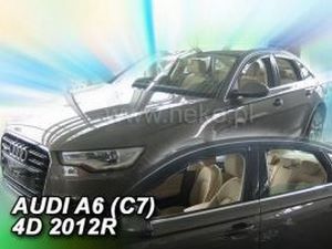 Ветровики Audi A6 C7 / S6 (11-18) Sedan - Heko (вставные) 4