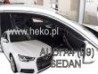 Дефлекторы окон Audi A4 B9 (16-23) Sedan - Heko (вставные)