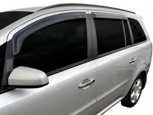 Дефлекторы окон Opel Zafira B (05-14) - Hic (накладные) 2