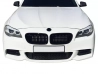 Решітка BMW 5 F10 / F11 (10-17) - подвійні ребра (глянсова) 4