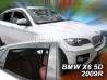 Дефлектори вікон BMW X6 E71/E72 (08-14) - Heko (вставні) 4