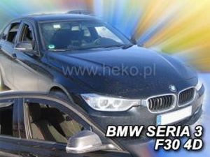 Дефлектори вікон BMW 3 F30 (12-19) - Heko (вставні) 3