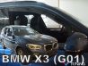 Дефлектори вікон BMW X3 G01 (17-24) - Heko (вставні) 3