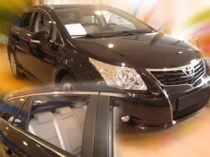 Дефлекторы окон Toyota Avensis III (09-19) Универсал - Heko (вставные) 4