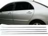 Хром нижні молдинги вікон Toyota Corolla E12 (02-07) Sedan 1