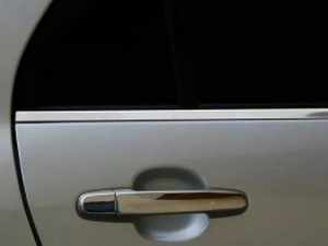 Хром нижние молдинги окон Toyota Corolla E12 (02-07) Sedan 4