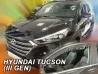 Дефлектори вікон Hyundai Tucson III (TL; 16-21) - Heko (вставні) 4