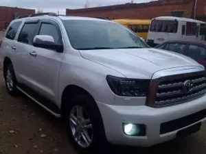 Дефлектори вікон Toyota Tundra II / Sequoia (07-) 4D - Hic 4