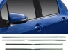 Хром нижні молдинги вікон Toyota Yaris III (XP130; 11-20) 5D 1